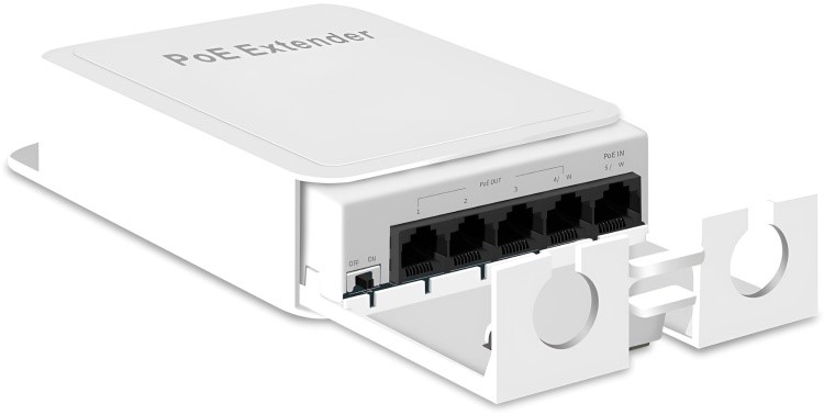 PoE Repeater, 104JF, 100Mbps