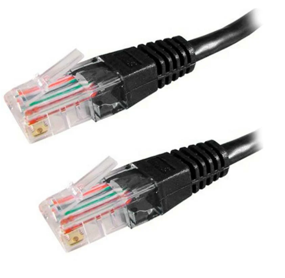 Патч-корд "SHIP", S4025BK0100-P, UTP, Cat.5e, RJ-45/RJ-45, (1m), (чёрный)