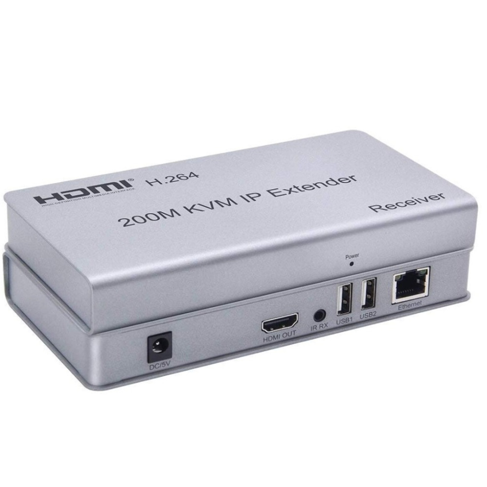 Удлинитель HDMI "SUNQAR" (model: SR-HKE120), 4K*2K@30Hz, USB управление, 120м.