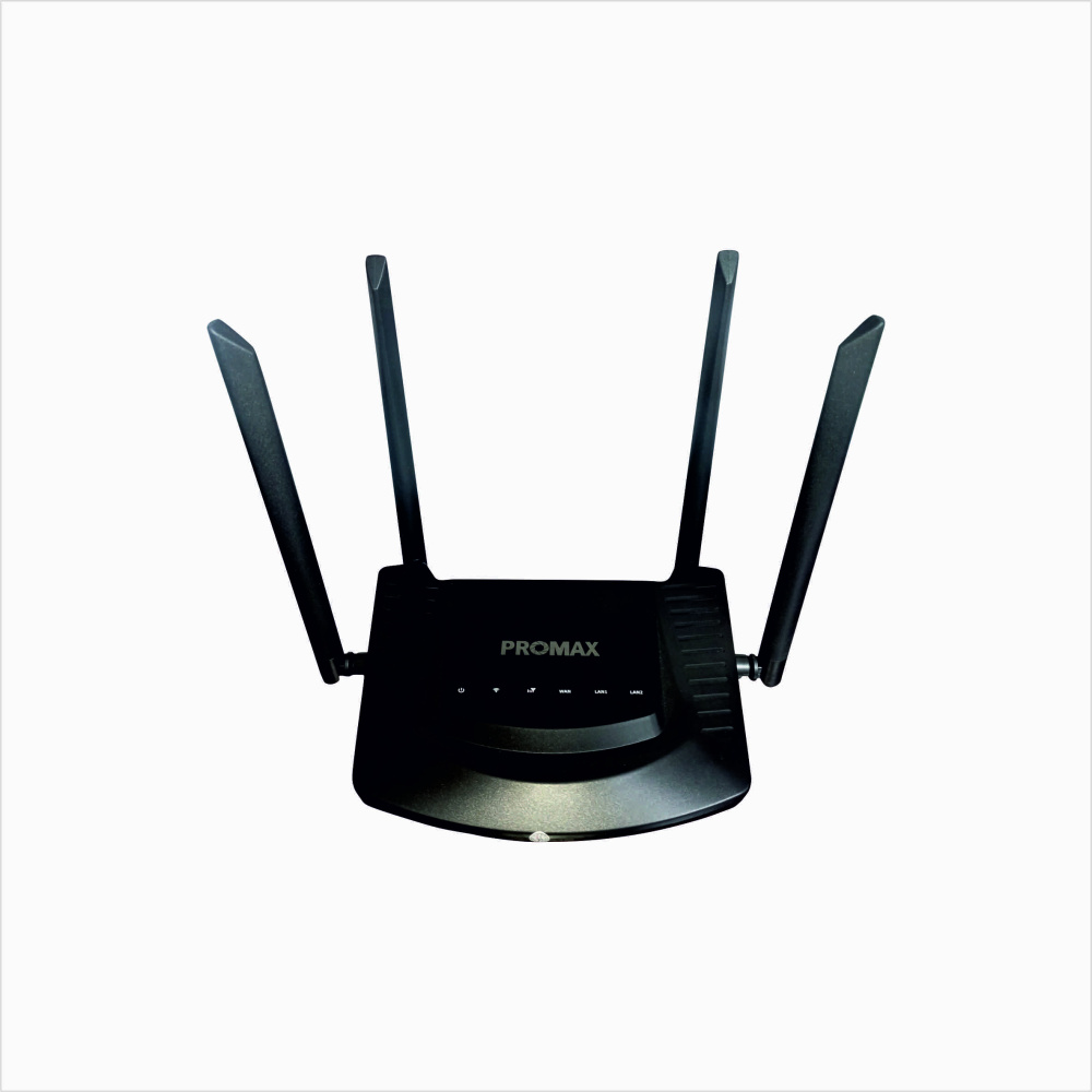4G router, ProMax, R300, sim, 1-WAN, 2-LAN, чёрный