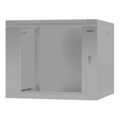 Шкаф коммуникационный настенный, Volta, 12U "Volta" RMC312 19" (570×600×635), светлый