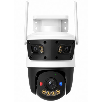 Wi-Fi видеокамера, Imou, Cruiser Triple 11MP/IPC-S7UP-11M0WED, CMOS-матрица, 11 Мп, 12V 1A, белая