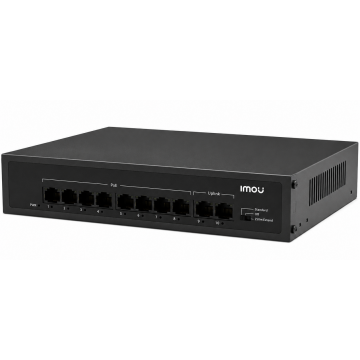 Коммутатор PoE 8 port, Imou, SF110P, 10/100Mbps
