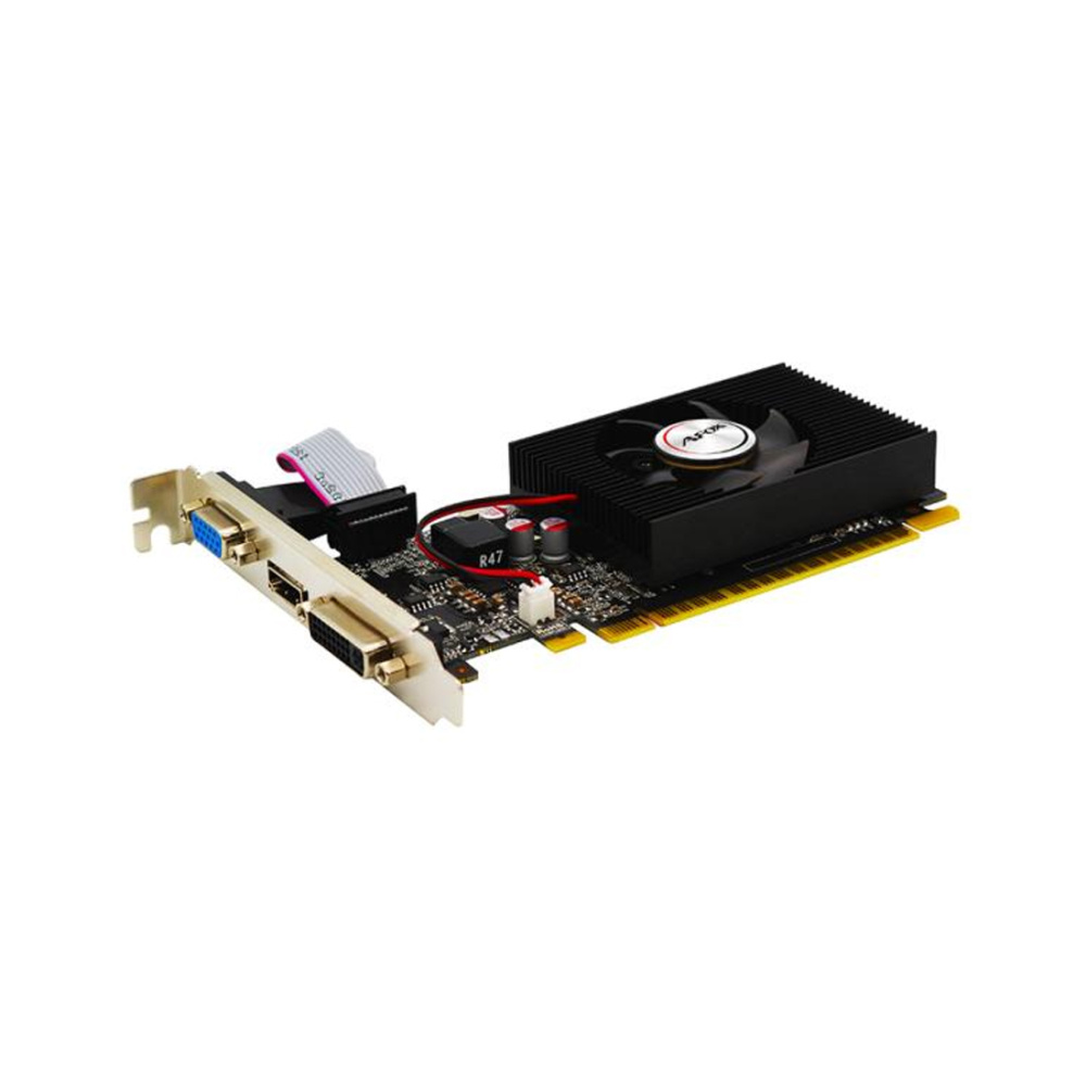 Видеокарта, AFOX, GT740 4GB D3 LP Single Fan (4897033780629), AF740-4096D3L3, DDR3, 128bit, HDMI, DV