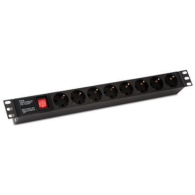 Сетевой фильтр Finen PDU, 8 розеток, 1.5м кабеля