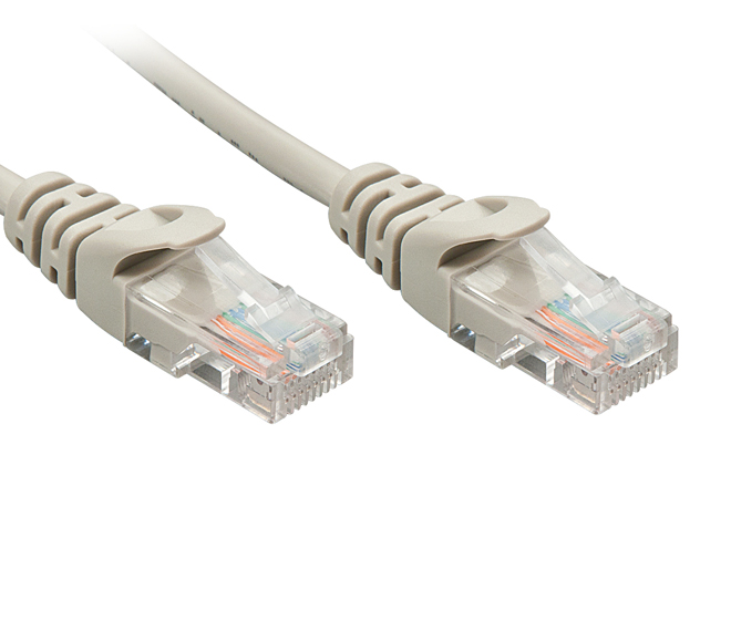 Патч-корд "UECY", UTP, Cat.5e, RJ-45/RJ-45, (3m), (серый)