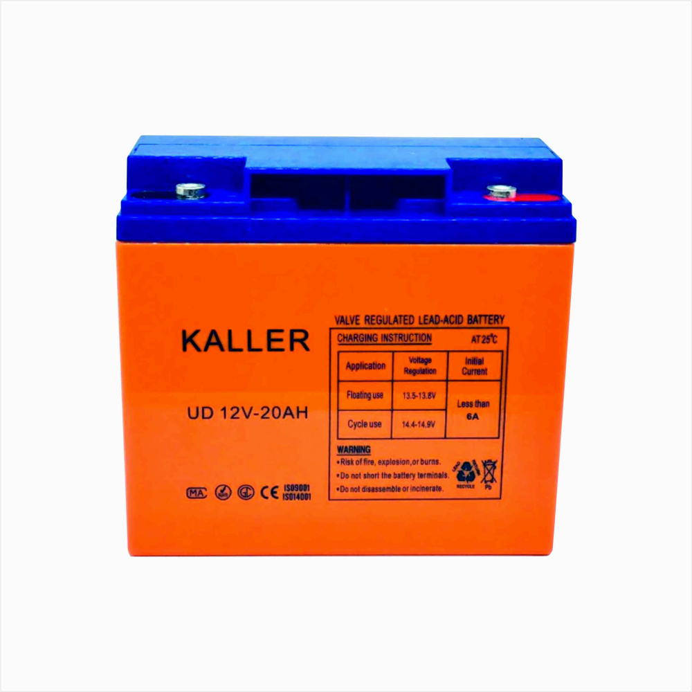 Аккумуляторная батарея, Kaller, UD 12V-20AH, 12V/20Ah