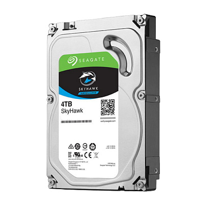 Жесткий диск HDD 4000 Gb Seagate SkyHawk, ST4000VX015, SATA-III, 3,5, 6Gb/s, 256Mb, 5400 RPM