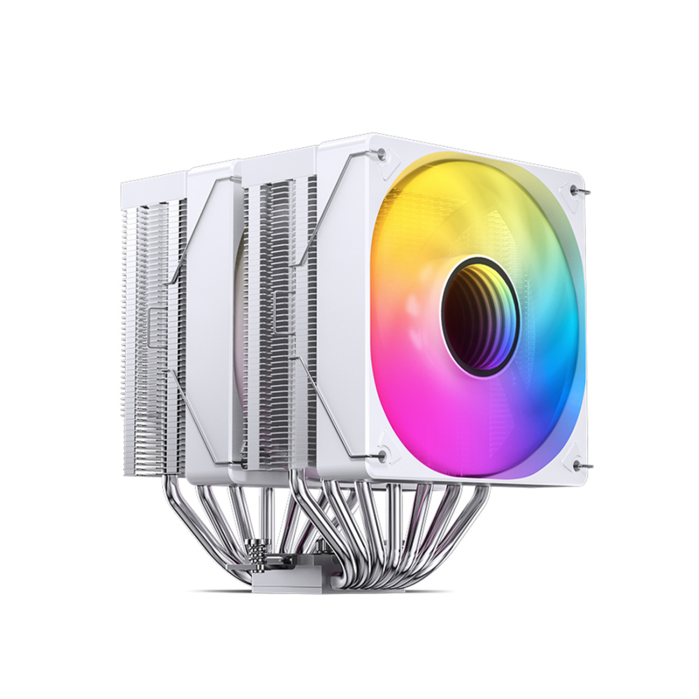 Кулер для процессора, Jonsbo, CR-3000 ARGB White, INTEL: LGA 1700/1200/115X/2011, AMD AM4/AM5, TDP 2