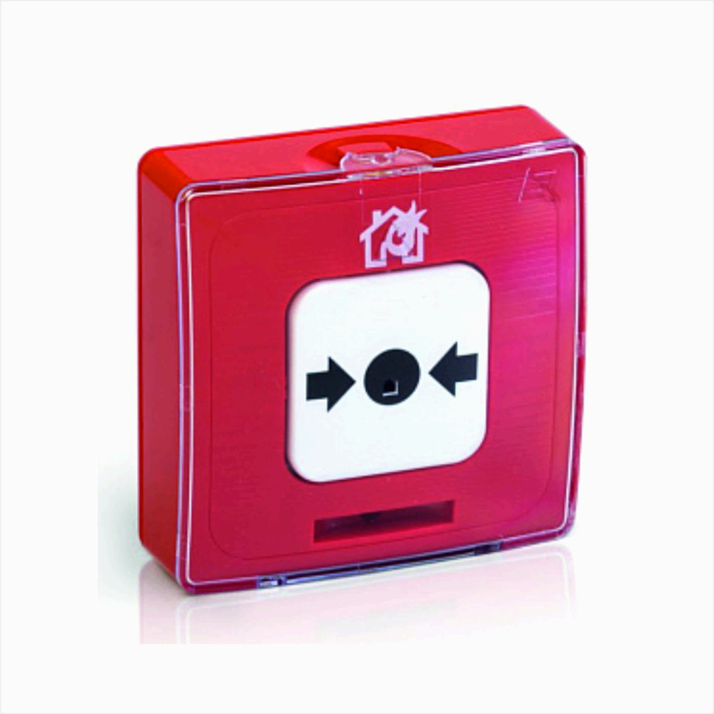 Извещатель пожарный ручной ИПР 513-10, красный