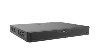 IP видеорегистратор (32-х кан.), EVO, NVR-302-32-IQ, 2 RJ-45 10M/100M/1000M Ethernet, 2 SATA