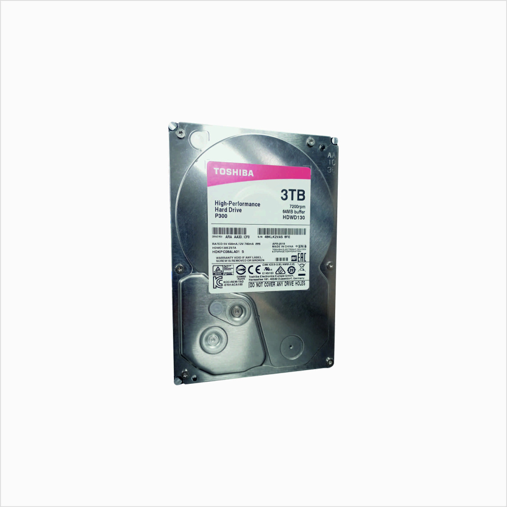 Жесткий диск HDD 3000 Gb "TOSHIBA", SATA-III, 3,5 IntelliPower 64MB