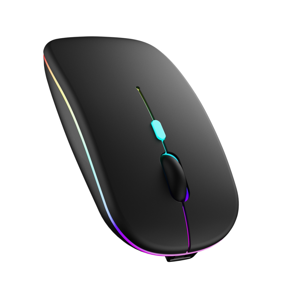 Компьютерная мышь, XG, XM-550OGB, Оптическая, 800-1200-1600DPI , 2*AAA, Беспроводная, RGB, Чёрный