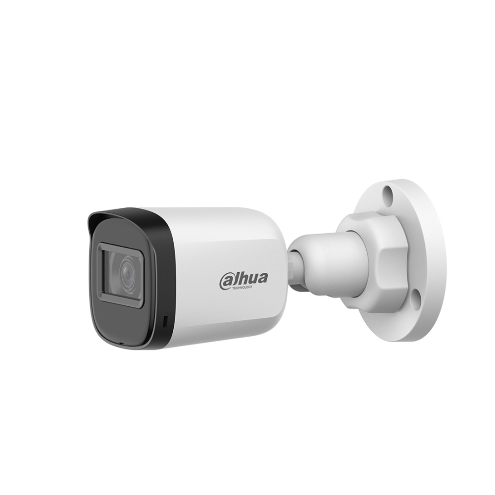 5 Мп AHD-камера, Dahua, DH-HAC-B1A51P-U, 2.8mm, цилиндрическая, пластик