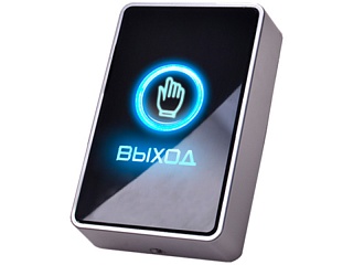 Zaun DR-03-LED Кнопка выхода накладная, сенсорная, пластиковая