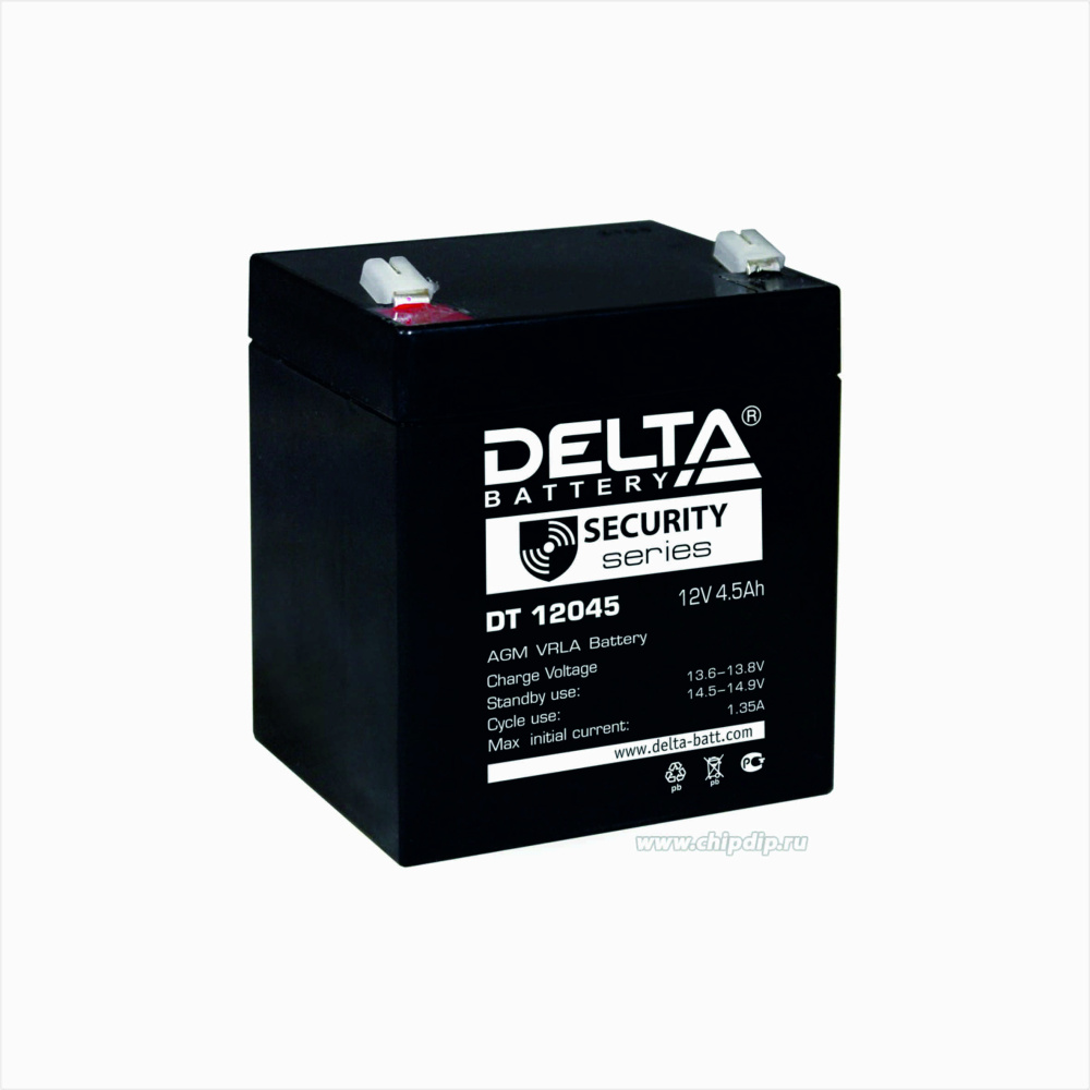 Аккумуляторная батарея, Delta, DT12045 12V/4.5Ah