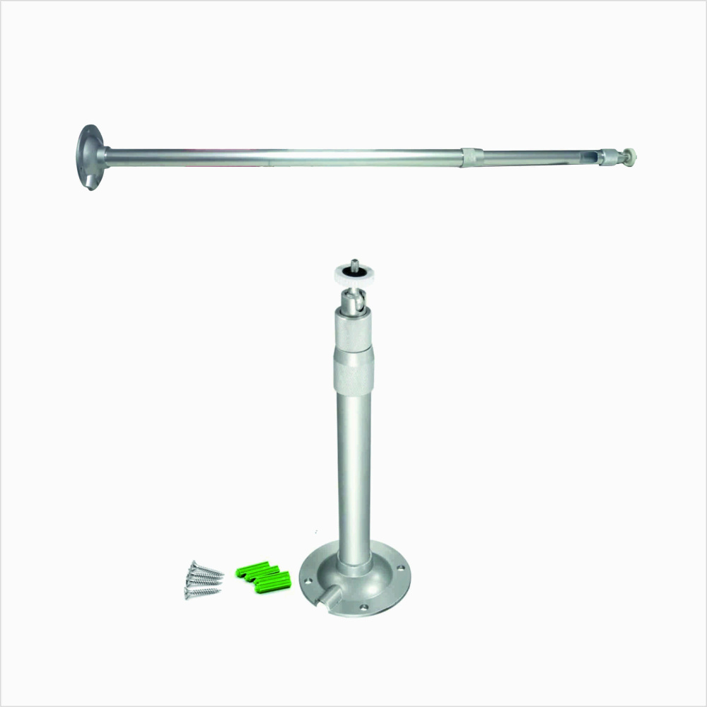 Кронштейн телескопический для крепления камер, дюралевый, L 600 - 1200mm 