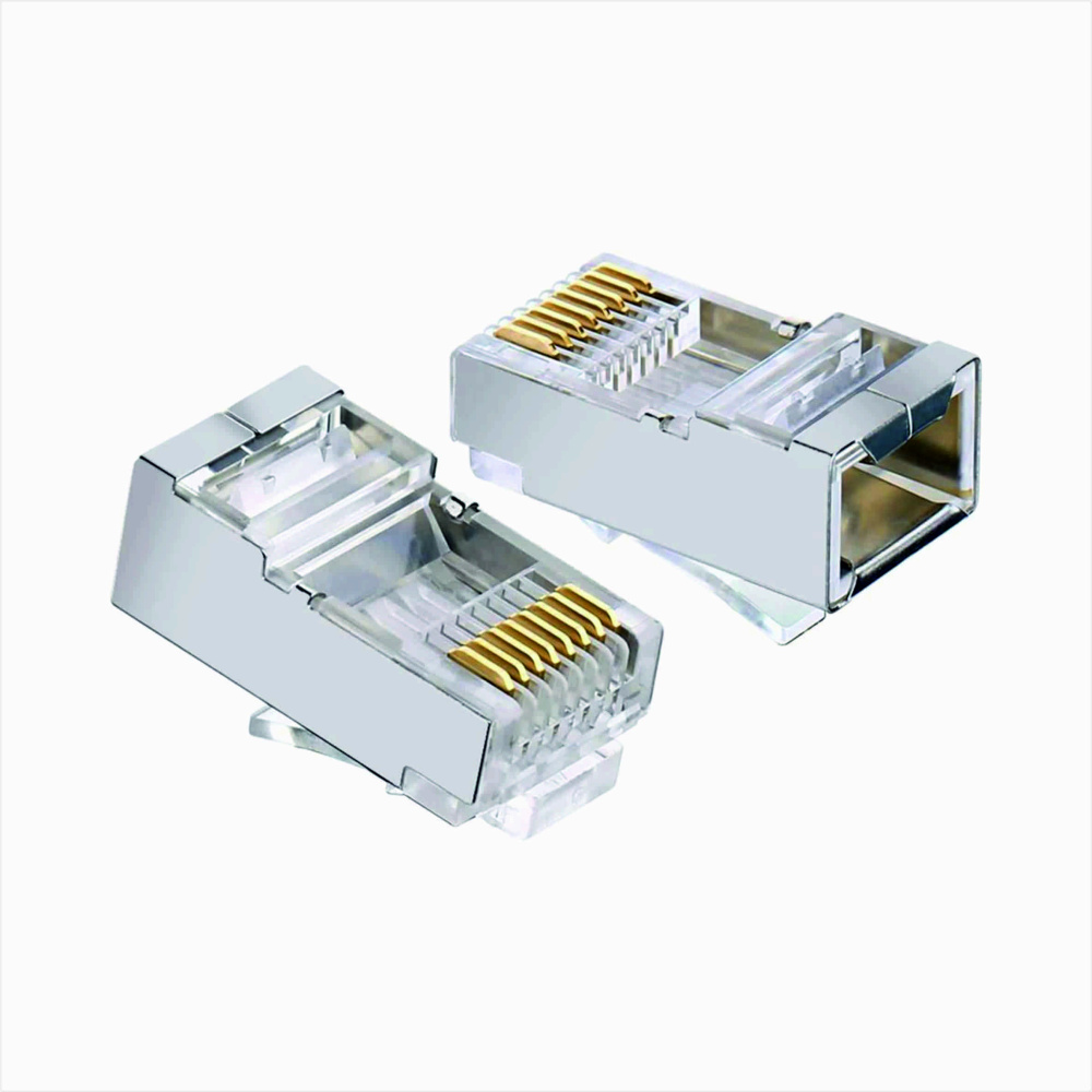 Коннектор RJ-45, Cat.5e, (экранированный)
