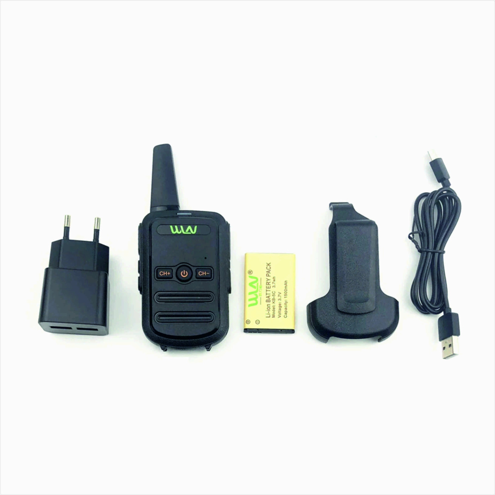 Рация "WLN" KD-C51, UHF 400-470MHz (2шт/компл)