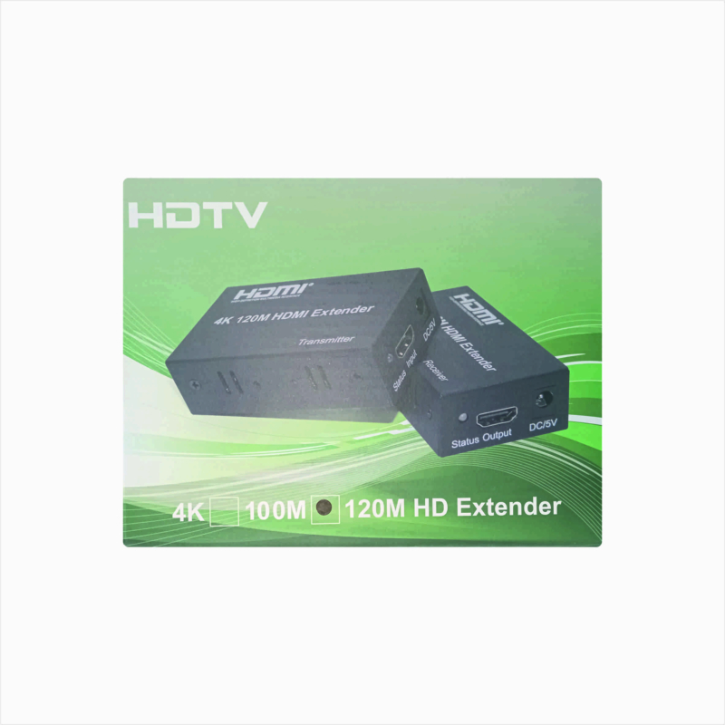 Extender HDMI (удлинитель до 120м RJ-45)