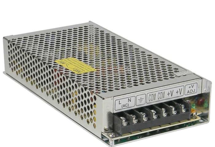 Блок питания S-240-24 — 24v 10А (сетка) — Видеонаблюдение