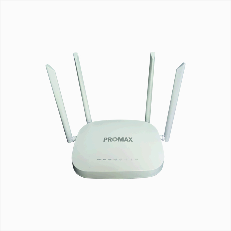 4G router, ProMax, R400, sim, 1-WAN, 3-LAN, белый