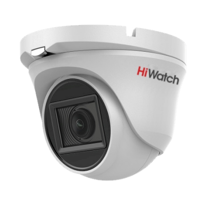 2 Мп TVI-камера "HiWatch" DS-T273(B) (2.8mm), TVI/CVI/AHD/CVBS, купольная