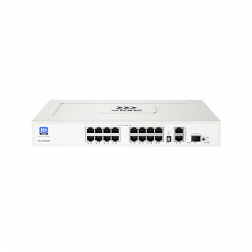 Коммутатор PoE 16 port, Wi-Tek WK-PS219GF, 10/100Mbps