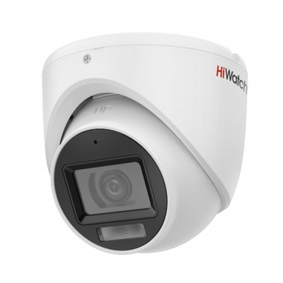 2 Мп TVI-камера "HiWatch" DS-T203A(B) (2.8mm), TVI/CVI/AHD/CVBS, купольная