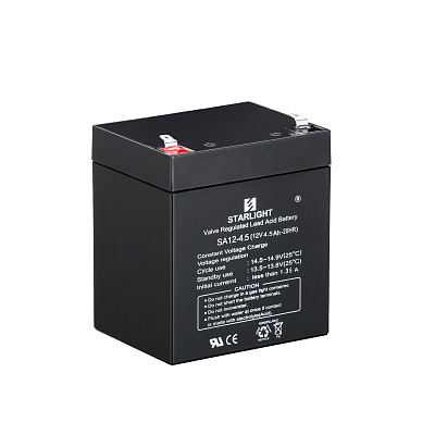 Аккумуляторная батарея, G-POWER, GP-S12-4.5AH, 12V/4.5Ah