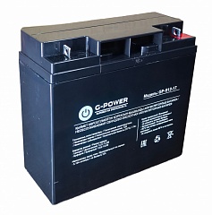 Аккумуляторная батарея, G-POWER, GP-S12-17AH, 12V/17Ah
